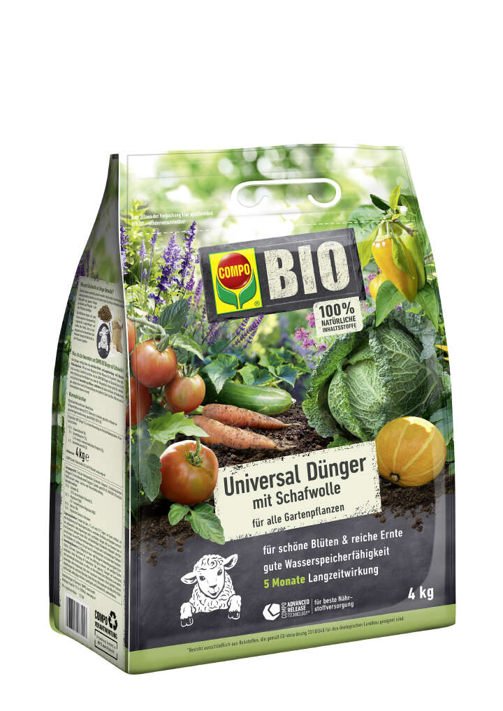 COMPO BIO Universal Dünger mit Schafwolle